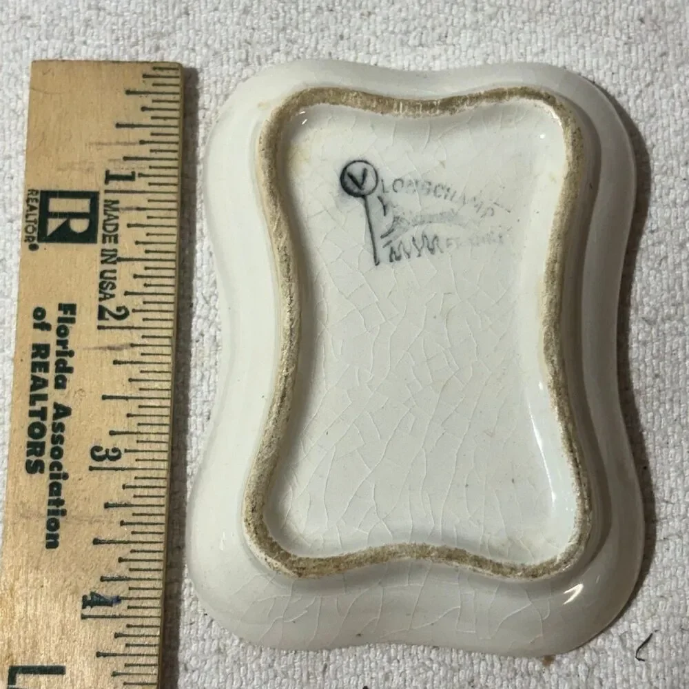 Vintage Longchamp Tour D'Argent Ashtray Trinket Dish-Paris